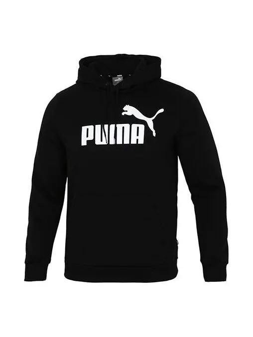 Свитер essential sweatshirt 'black' Puma