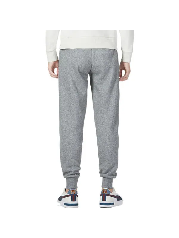 Брюки essentials fleece pants 'grey' Puma — 3