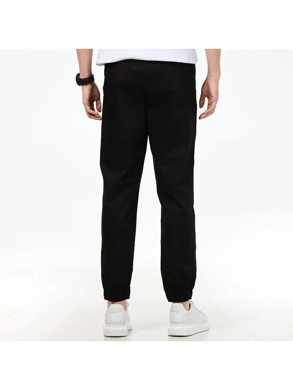 Брюки modern basics chino pants 'black' Puma — изображение 4 из 4, черный