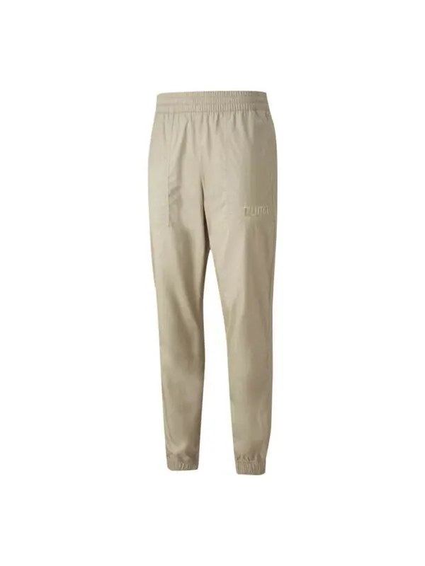 Брюки modern basics pants 'beige' Puma — изображение 1 из 2, бежевый