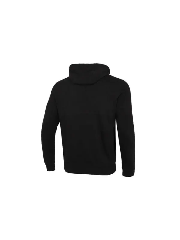 Толстовка solid color sports knit drawstring black Puma — изображение 2 из 4, черный