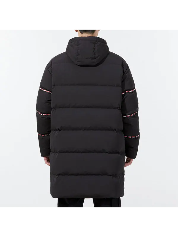 Куртка classic long down jacket 'black' Puma — изображение 4 из 4, черный