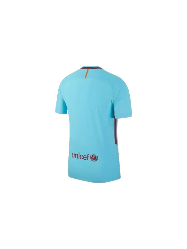 Спортивная футболка fc barcelona 17/18 authentic away jersey 'blue' Nike — изображение 2 из 4, бежевый
