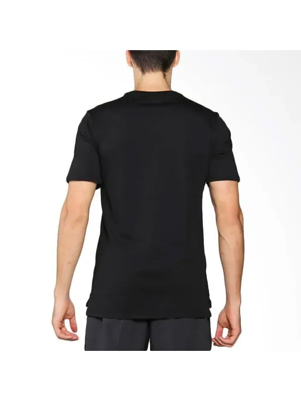 Футболка sportswear just do it casual knit round neck short sleeve black Nike — изображение 3 из 4, черный