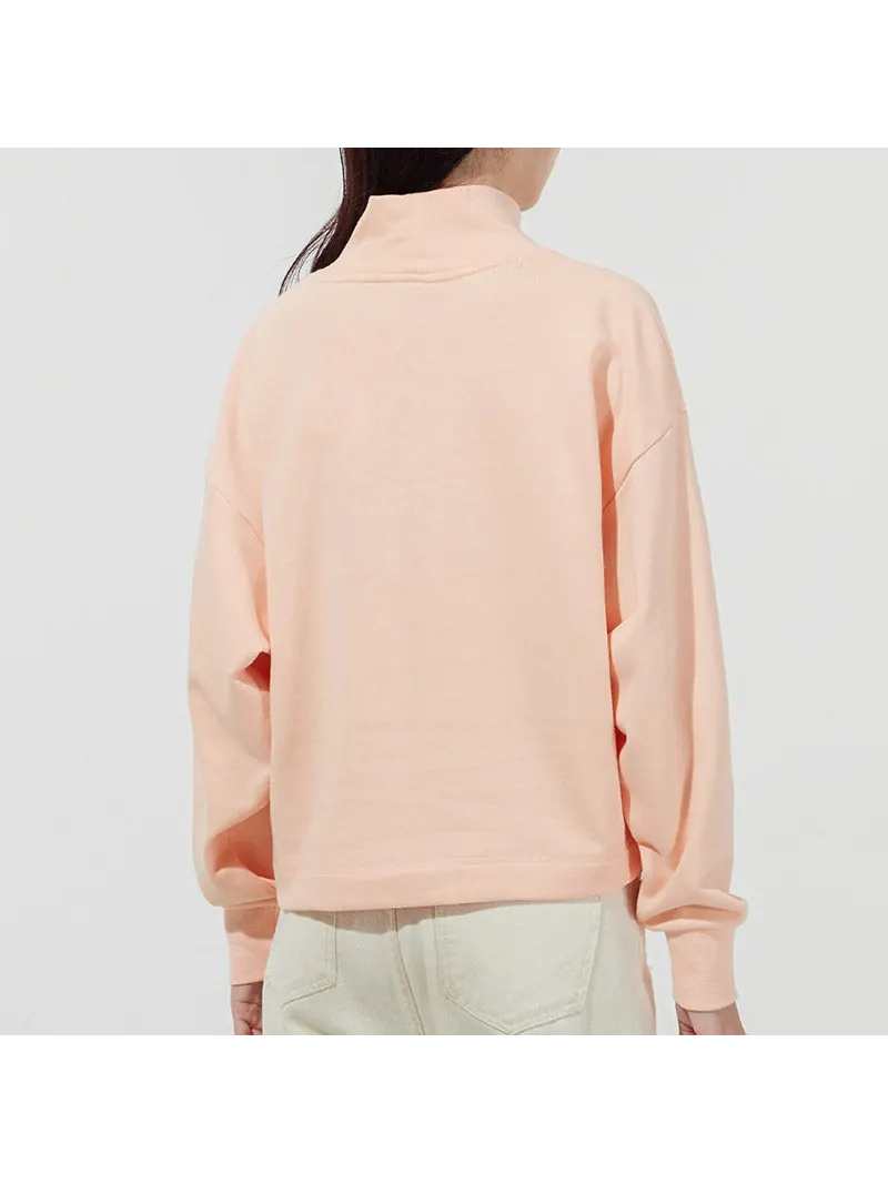 (WMNS) Худи Puma Her Retro с вышивкой, свободного кроя, с высоким воротником, размер S — изображение 3 из 3, пшеница