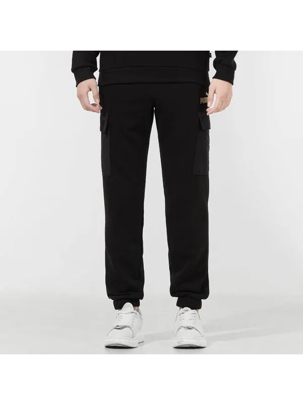 Брюки winterized cargo pants 'black' Puma — изображение 3 из 4, черный