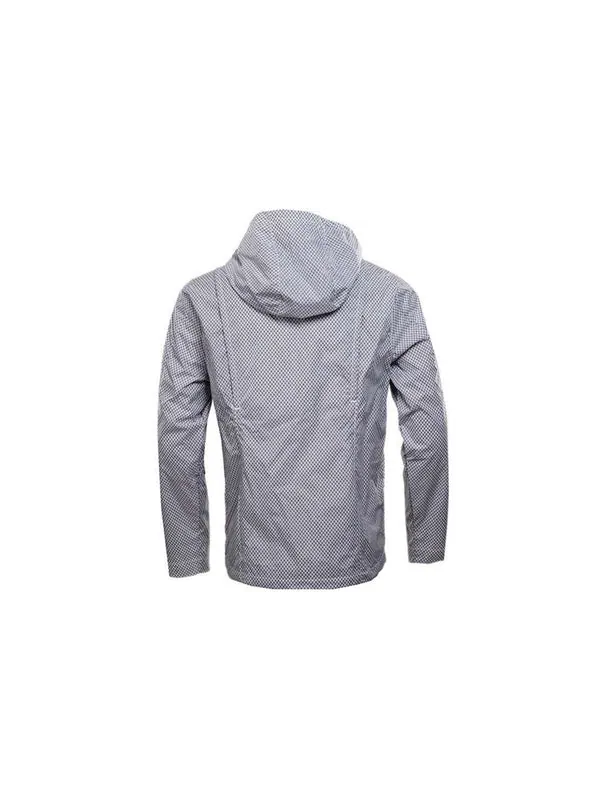 Куртка sports training windproof hooded jacket gray Nike — изображение 2 из 4, серый