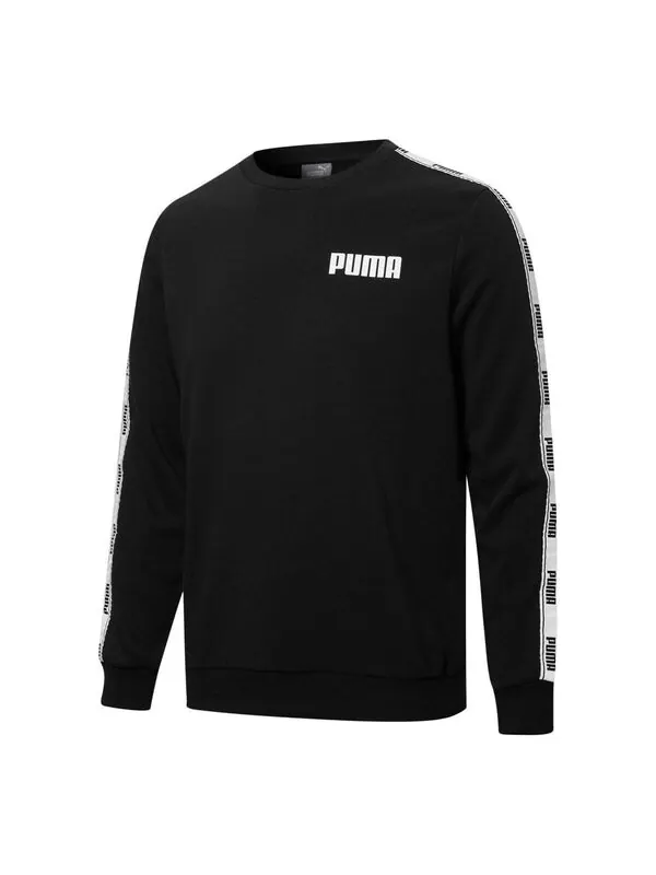 Свитер graphic sweater 'black' Puma