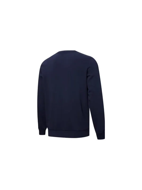 Свитер cotton sweater 'navy' Puma — изображение 2 из 2, темно-синий