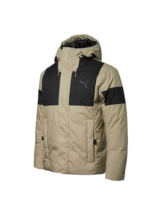 Куртка winter jacket 'brown' Puma — изображение 1 из 2, коричневый