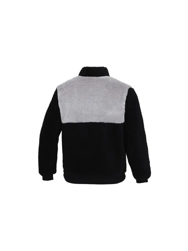 Куртка sherpa jacket 'black' Puma — изображение 2 из 4, черный