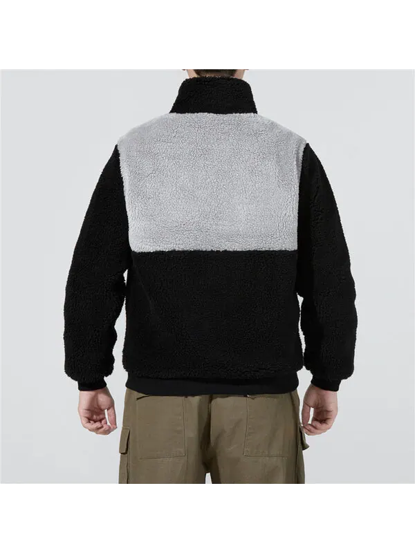 Куртка sherpa jacket 'black' Puma — изображение 4 из 4, черный