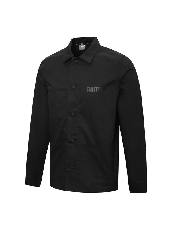 Куртка padded jacket 'black' Puma — изображение 1 из 2, черный