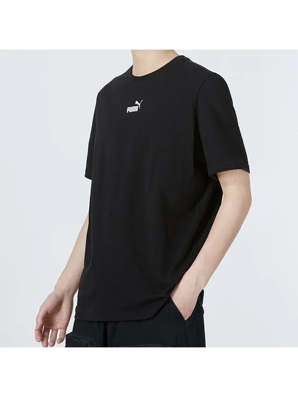 Футболка short sleeve t-shirt 'black' Puma — изображение 3 из 4, черный