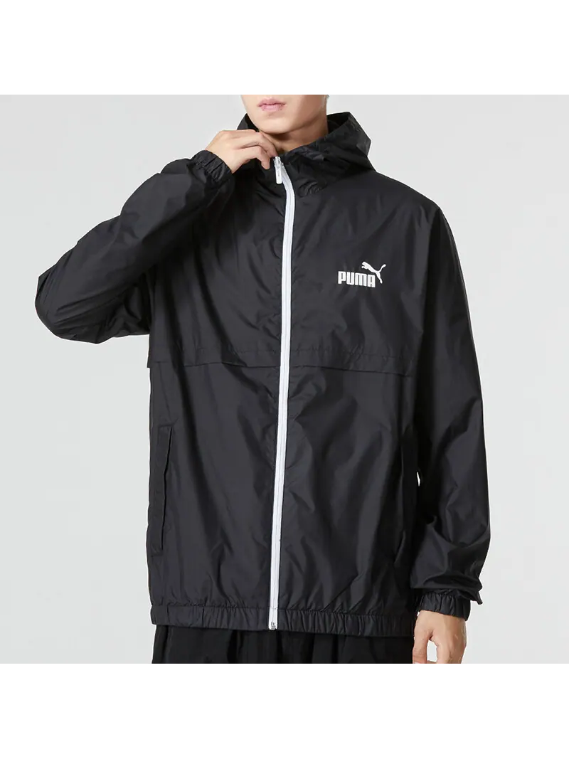 Куртка Puma Ess Solid Logo — изображение 3 из 5, черный