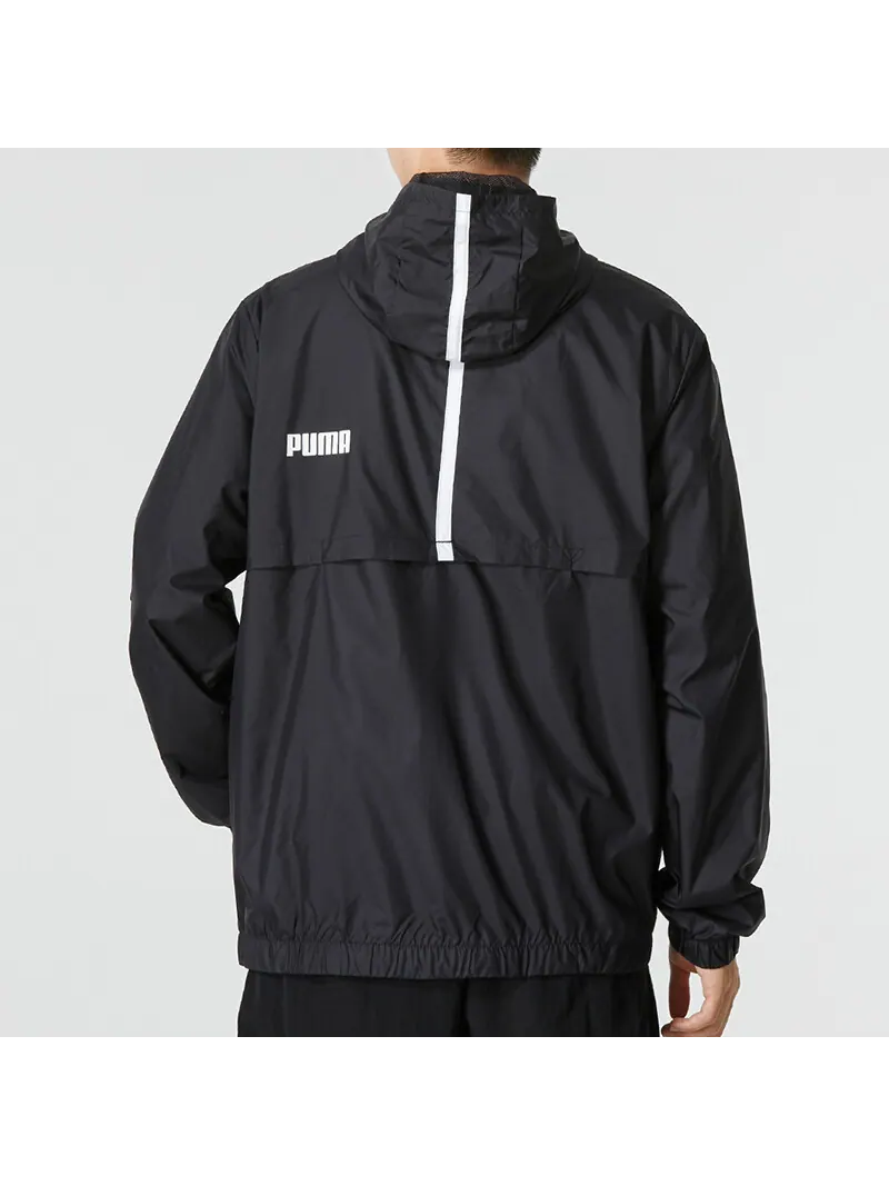 Куртка Puma Ess Solid Logo — изображение 4 из 5, черный