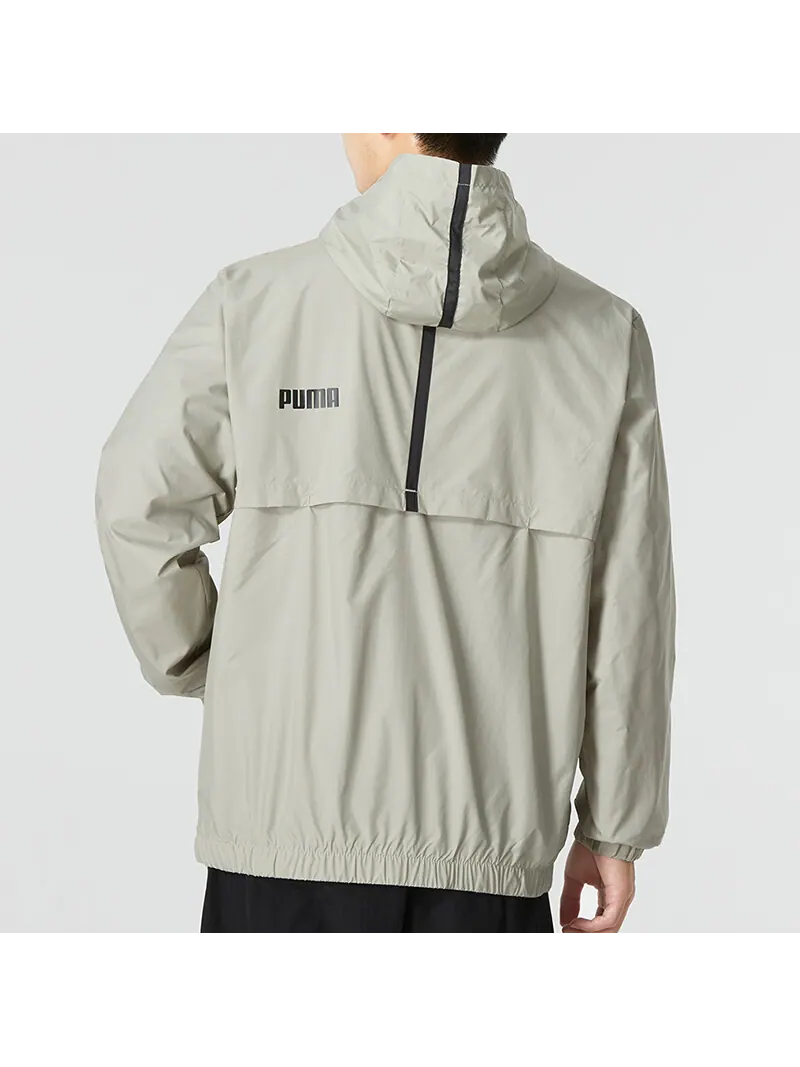 Куртка Puma Ess Solid Logo — изображение 5 из 5, серый