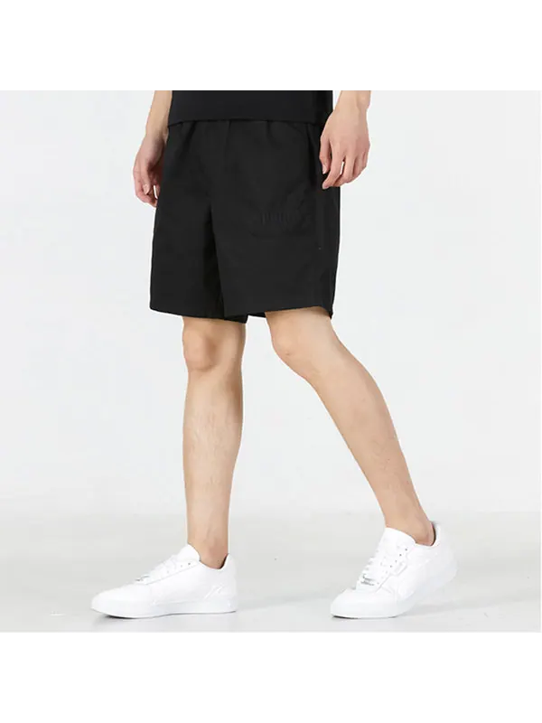 Шорты modern basic chino shorts 'black' Puma — изображение 3 из 4, черный