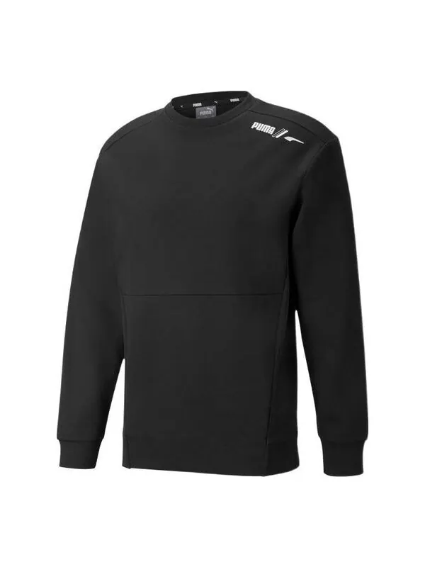 Свитер full sleeve solid sweater 'black' Puma