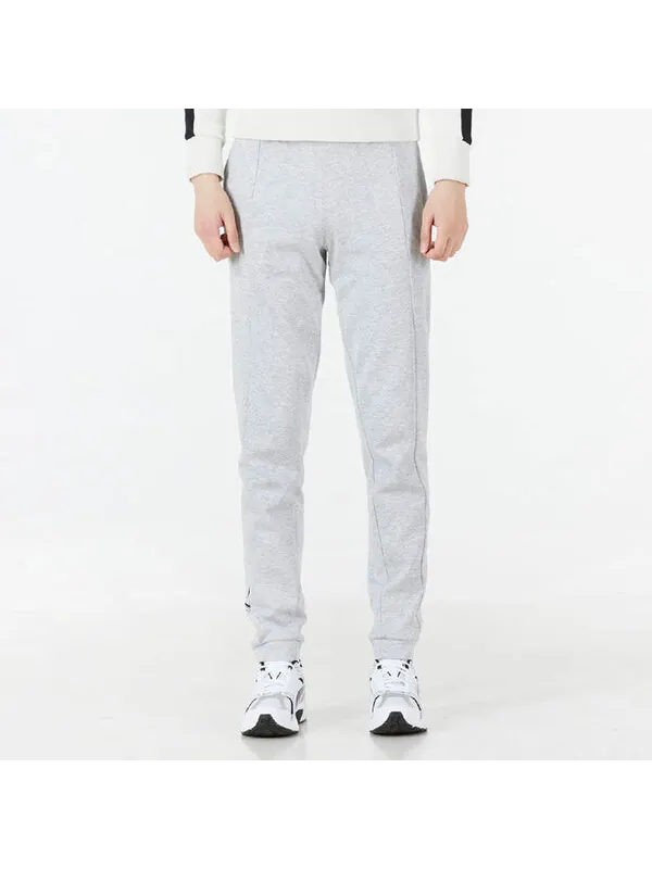 Брюки sweatpants 'grey' Puma — изображение 2 из 4, серый