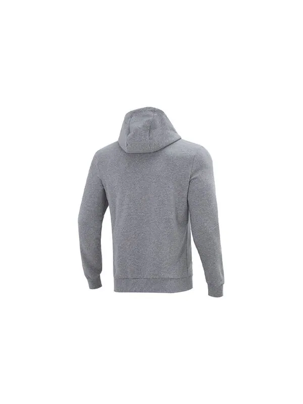 Куртка training woven windproof casual hooded jacket gray Puma — изображение 2 из 4, серый