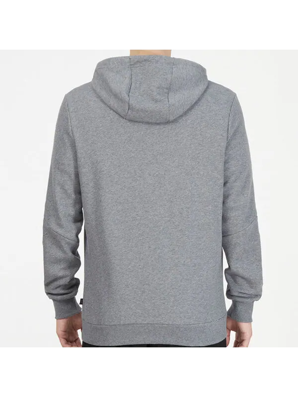 Куртка training woven windproof casual hooded jacket gray Puma — изображение 4 из 4, серый