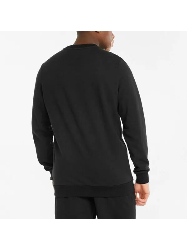 Свитер long sleeve active wear sweater 'black' Puma — изображение 4 из 4, черный