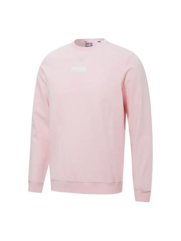 Свитер long sleeve active wear sweater 'pink' Puma