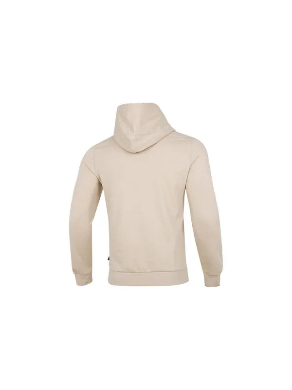 Толстовка solid color pullover hooded athleisure casual sports creamy white Puma — изображение 2 из 2, белый