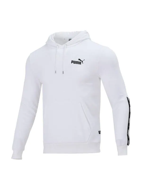 Толстовка solid color long sleeves white Puma — изображение 1 из 1, белый