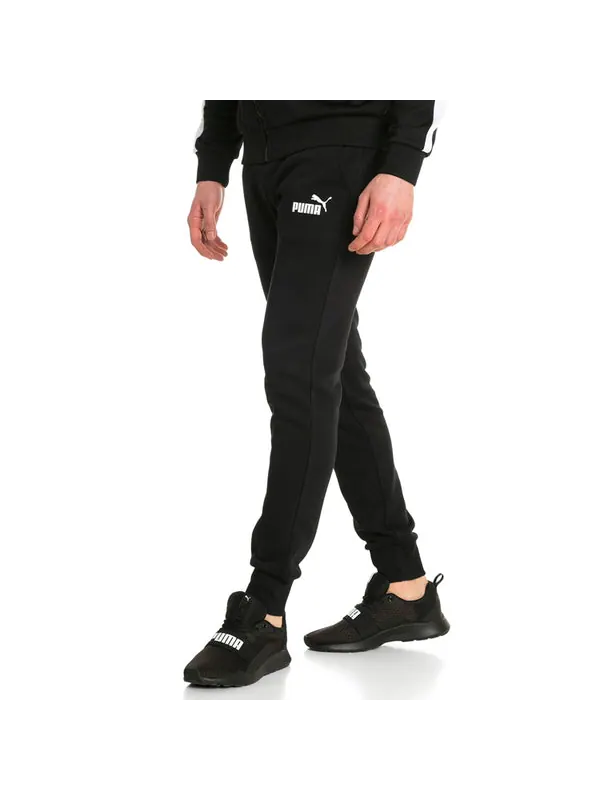 Брюки essential logo pants 'black' Puma — 3