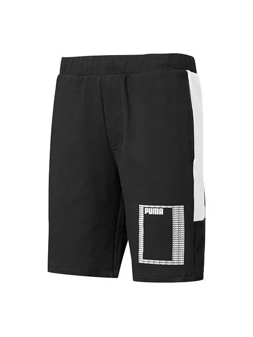 Шорты summer rebel lightweight shorts 'black' Puma — изображение 1 из 2, черный