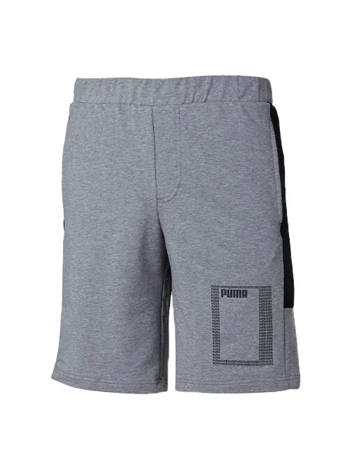 Шорты summer rebel lightweight shorts 'grey' Puma — изображение 1 из 4, серый