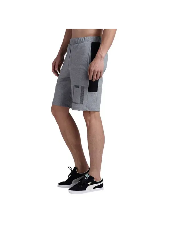 Шорты summer rebel lightweight shorts 'grey' Puma — изображение 4 из 4, серый