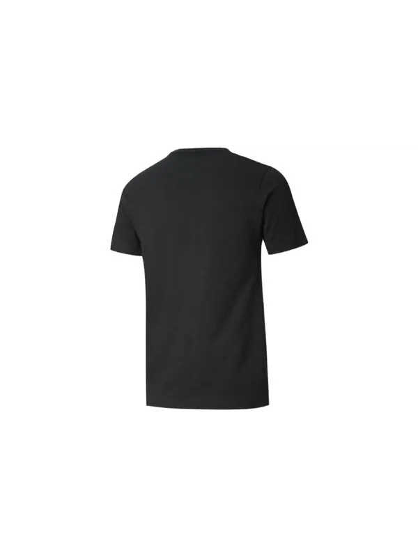 Футболка performance cat training t-shirt 'black' Puma — изображение 2 из 3, черный