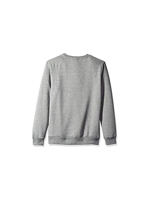 Толстовка big logo round neck gray Puma — изображение 2 из 2, серый