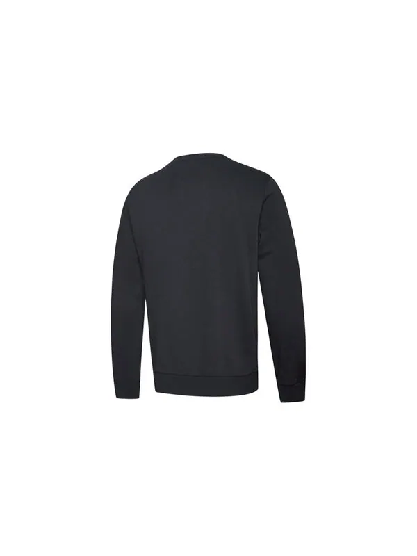 Толстовка logo alphabet round neck black Puma — изображение 2 из 2, черный