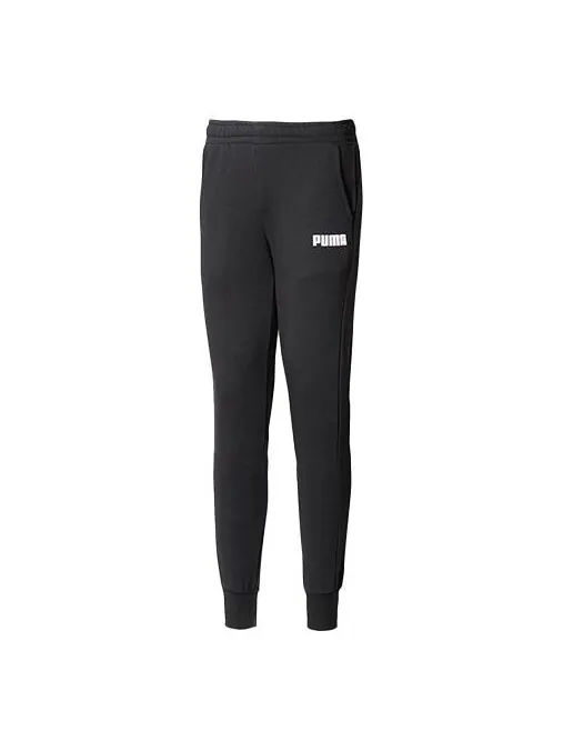 Брюки essentials logo pants 'black' Puma — 1