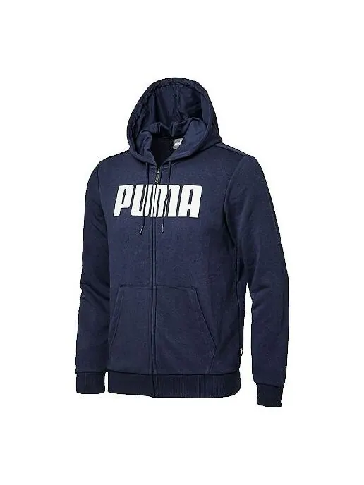 Куртка printing hooded blue jacket Puma — изображение 1 из 3, синий