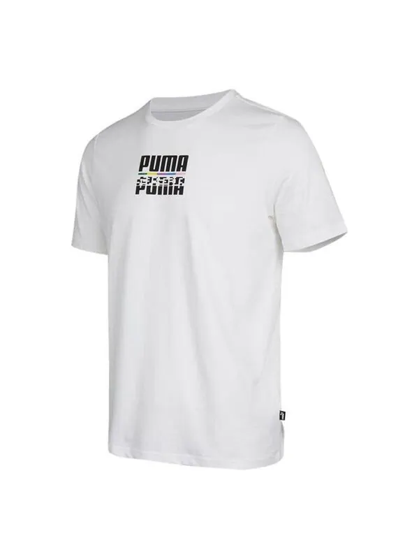 Футболка core international t-shirt 'white' Puma — изображение 1 из 3, белый