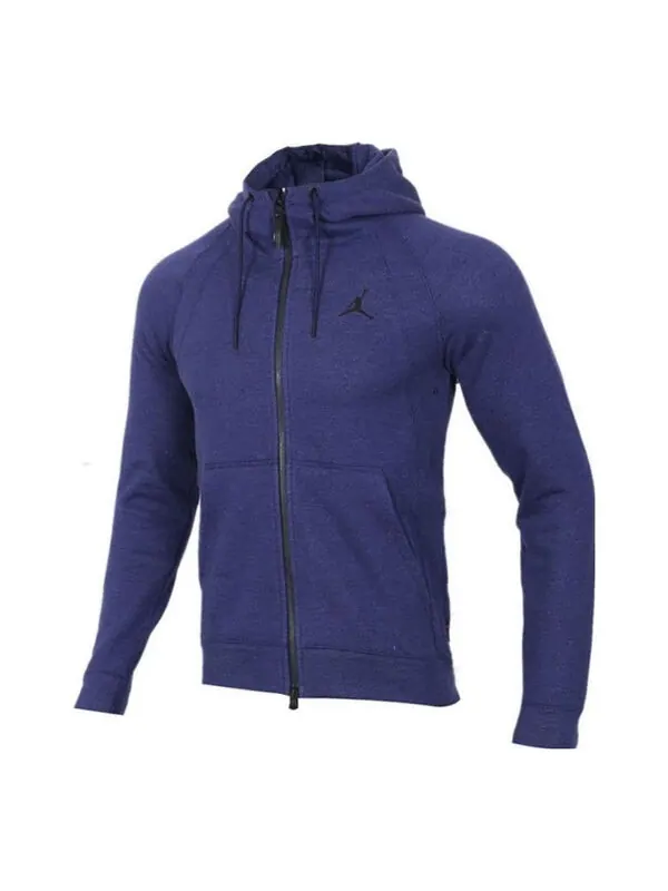 Куртка Air Jordan Sportswear Wings Fleece Jacket 'Purple Blue' — изображение 1 из 2, фиолетовый/синий