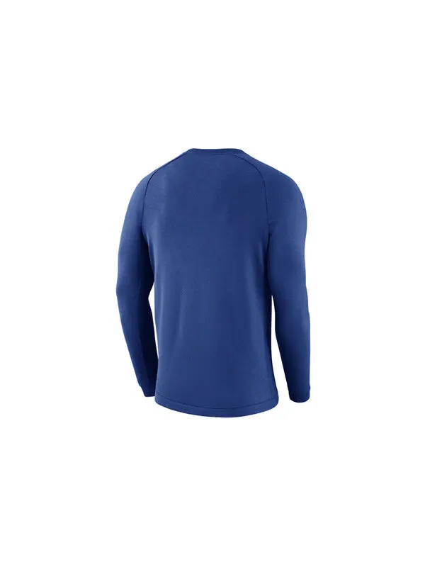 Толстовка Nike MENS NBA Golden State Warriors Basketball Crew-neck Blue — изображение 2 из 2, синий