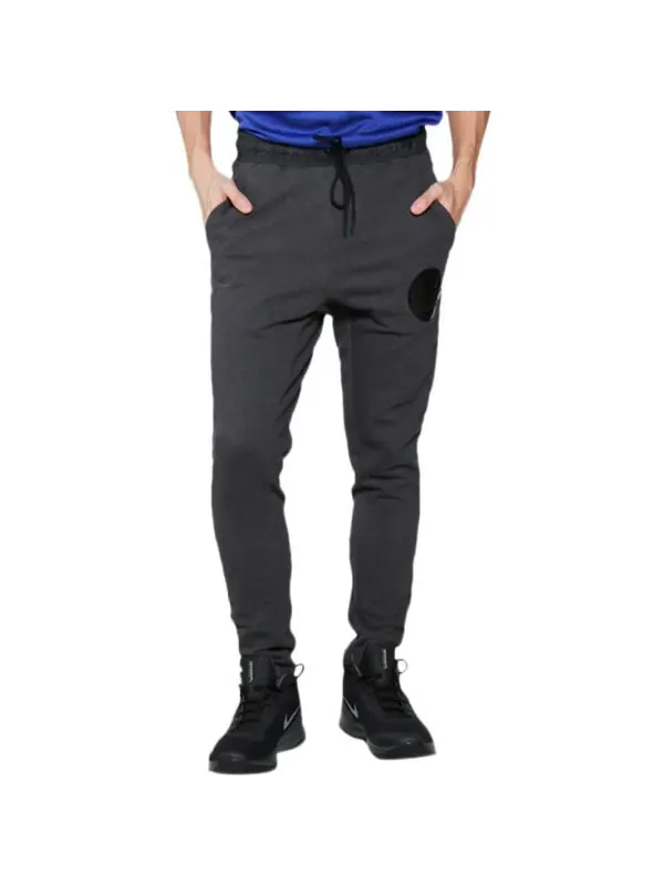 Брюки men's golden state warriors basketball training sports pants/trousers/joggers dark grey Nike — изображение 3 из 3