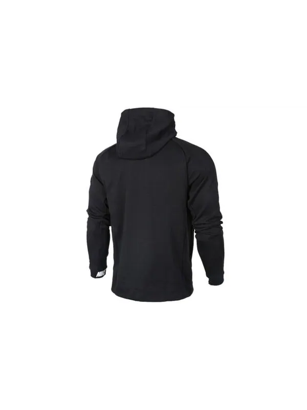 Куртка Nike Athleisure Casual Sports Logo Printing Hooded Jacket Black — изображение 2 из 3, черный