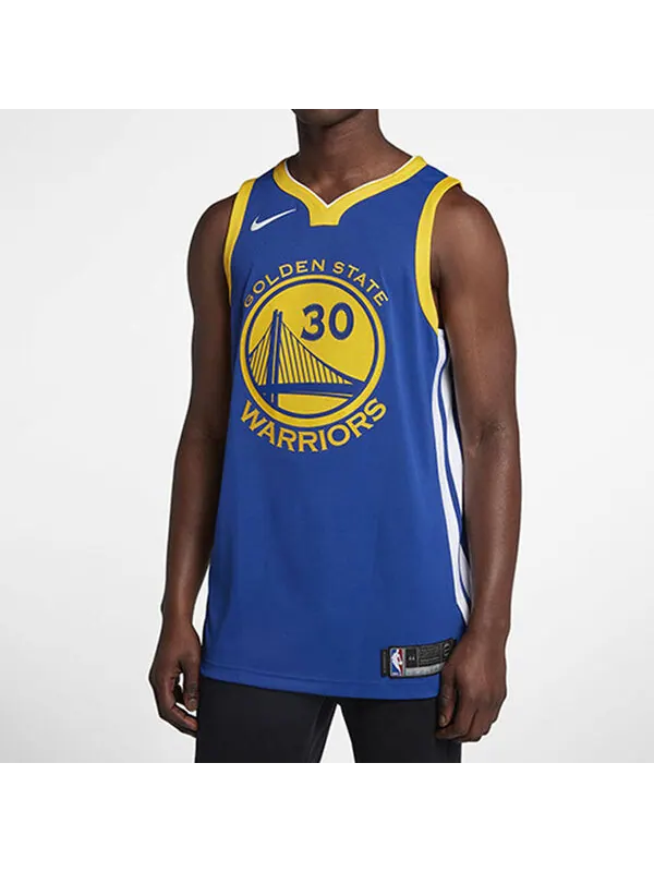 Футболка Stephen Curry Icon Edition подлинная AU Golden State Warriors джерси Nike — изображение 3 из 4, синий