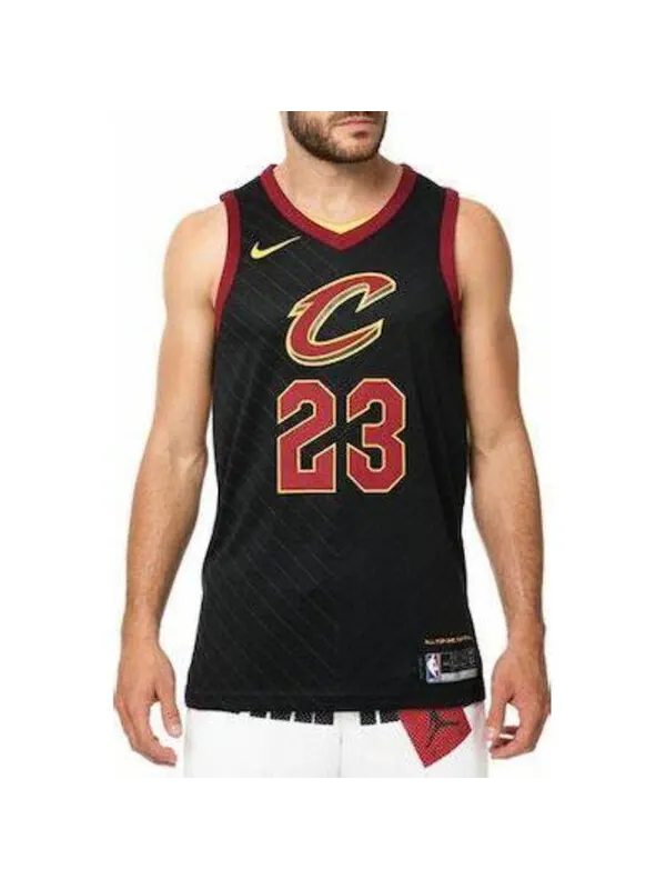 Спортивная футболка nba lebron james statement edition au player edition basketball jersey black Nike — изображение 3 из 4