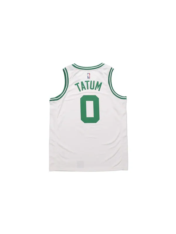Майка Nike MENS NBA Boston Celtics Tatum Tank Top 0 White/Green — изображение 2 из 2, белый