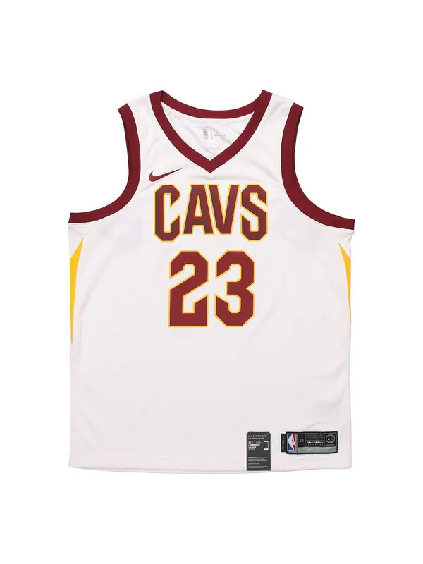 Футболка lebron james association edition whiteredgold Nike — изображение 1 из 4, белый