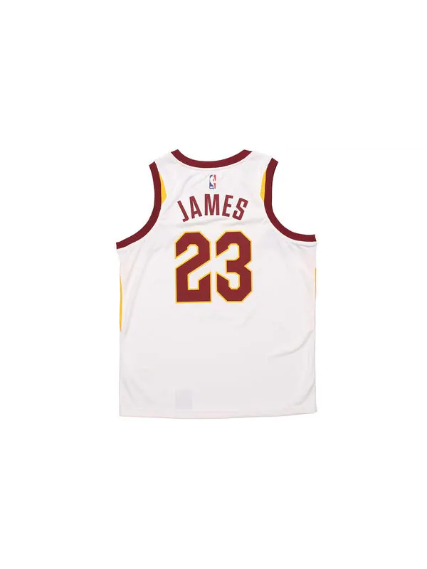 Футболка lebron james association edition whiteredgold Nike — изображение 2 из 4, белый