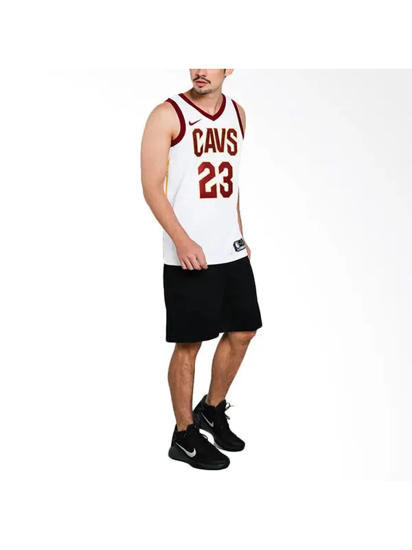 Футболка lebron james association edition whiteredgold Nike — изображение 3 из 4, белый
